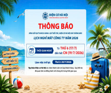 Thông báo lịch nghỉ mát 2026